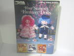 Leisure Arts Four Seasons Fantasy Dolls #1024